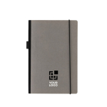Notebook with pocket and FSC® certification, A5, ruled pages