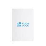 Stone paper notebook, A5, ruled pages white colour fifth view