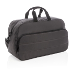 Modern eco sports bag, Pocket Impact RPET black colour