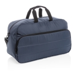 Modern eco sports bag, Pocket Impact RPET navy-blue colour