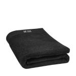 Branded cotton bath towel, 70x140cm, 550 g/m² main view