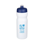 Large-capacity branded bottle with logo, 650 ml main view