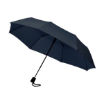 Foldable automatic umbrella with cover, Ø 98, Downtown dark blue colour