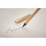 Inkless pen with paper casing for sustainable merchandising beige colour third photographic view