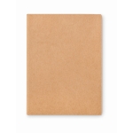 Painting set with leaves, colours and eraser for kids beige colour third view