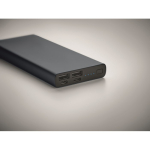 External aluminium charger with fast charge tech, 10,000 mAh navy-blue colour fourth photographic view
