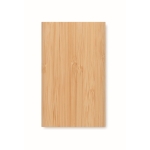 Bamboo power bank, for events wood colour third view