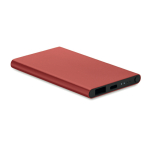 Robust external battery, aluminium, elegant colours, 4,000 mAh