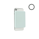 Magnetic power bank with wireless smartphone charger