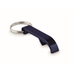 Bottle opener keyring made from recycled aluminium