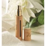 Branded bamboo fragrance spray bottle wood colour main ambient view