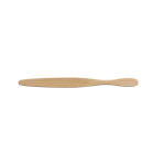 Bamboo toothbrush with kraft box black colour second view