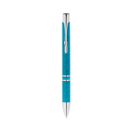 Recyclable wheat straw ballpoint pen with blue ink
