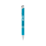 Recyclable wheat straw ballpoint pen with blue ink main view