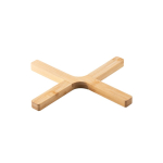 Table protector made of bamboo, folds