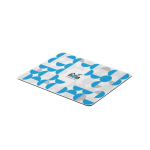 Mouse pads with your image in full colour white colour image with logo