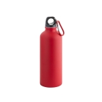 Aluminium bottle with matte finish, 540 ml, Matt Cruiser red colour