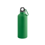 Aluminium bottle with matte finish, 540 ml, Matt Cruiser green colour