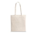 Tote bag made of recycled cotton & RPET, 180 g/m2, Reciclo Cairo natural colour