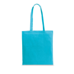 Tote bag made of recycled cotton & RPET, 180 g/m2, Reciclo Cairo light blue colour