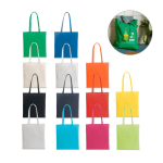 Tote bag made of recycled cotton & RPET, 180 g/m2 various colours