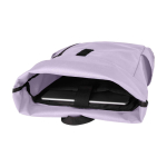 Water-resistant roll-top laptop backpack, recycled polyester 15.6”