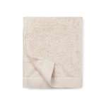 Corporate cotton and tencel towel, 90 × 150 cm beige colour