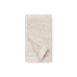 Promotional tencel and cotton towel, 40 × 70 cm beige colour