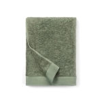 Branded cotton and tencel towel, 70 × 140 cm green colour