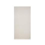 Branded cotton and tencel towel, 70 × 140 cm beige colour second view