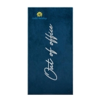 Luxury cotton lounger towel, 160 × 80 cm blue colour