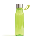 Tritan sports bottle with hanging loop, 600 ml lime colour