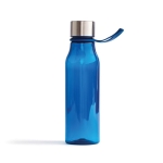 Tritan sports bottle with hanging loop, 600 ml navy-blue colour