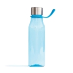 Tritan sports bottle with hanging loop, 600 ml light blue colour