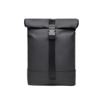 Bike backpack or handbag in vegan leather black colour