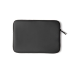 Water-repellent laptop sleeve with elegant design, 15” black colour