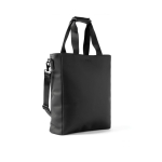 Classic water-resistant tote bag with 15” laptop pocket black colour