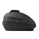 Padel bag with hidden pockets and shoe compartment black colour