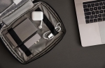 Custom gadget organiser with carabiner black colour