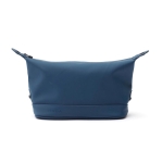 Quality toiletry bag with minimalist water-repellent design blue colour