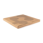Round oak wood chopping board wood colour