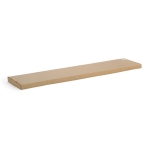 Promotional long serving board for promotions wood colour