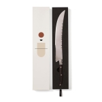 Stainless steel champagne sabre with logo silver colour