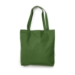 Extra-fine organic cotton bag, 350 g/m² green colour