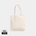 Extra-fine organic cotton bag, 350 g/m² off white colour