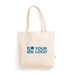 Extra-fine organic cotton bag, 350 g/m²