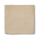 Tartan blanket with logo, partially recycled materials beige colour
