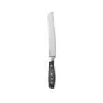 Stainless steel bread knife with 20 cm blade, Kaiser silver colour