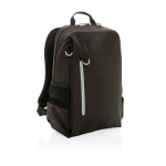 Versatile backpack with USB, RFID and laptop pocket, 15.6” black colour