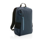 Versatile backpack with USB, RFID and laptop pocket, 15.6” navy-blue colour